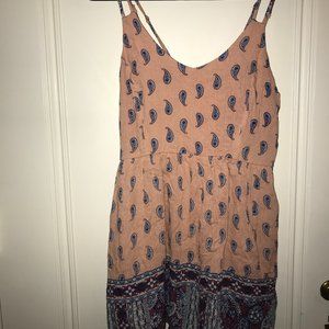 Chloe K Boho Patterned Sundress Size M
